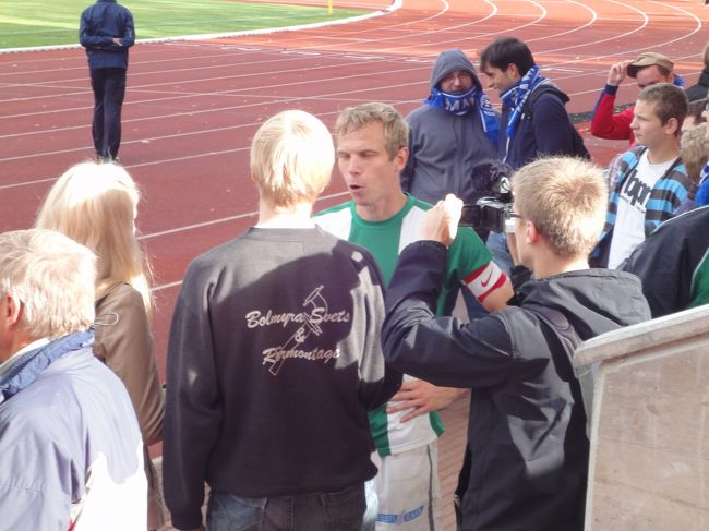 ヒーローインタビューっぽいの