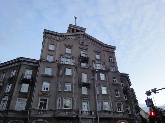 ソ連時代の建物<br />