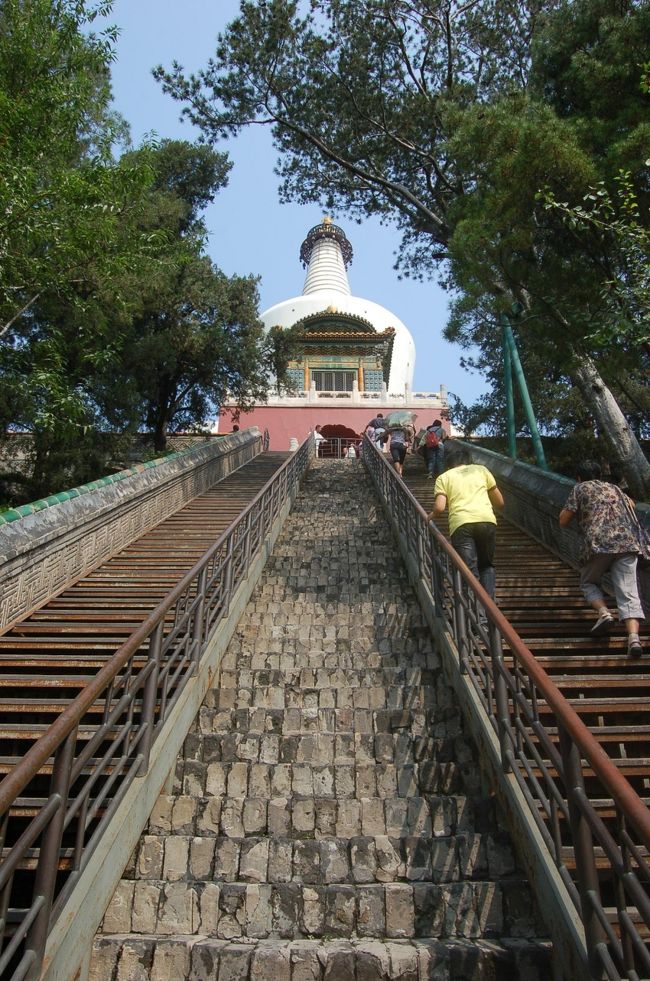 北海公園の白塔