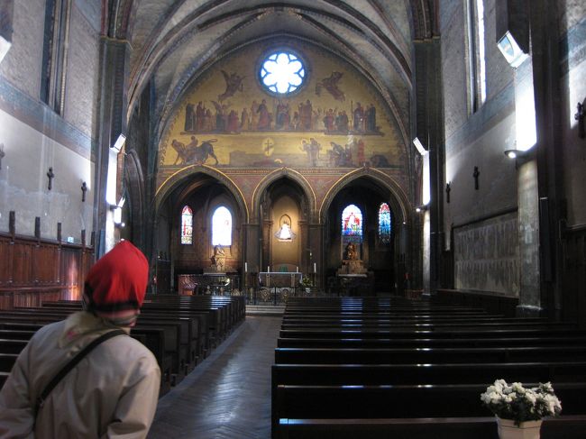 ジャコバン修道院の内部。