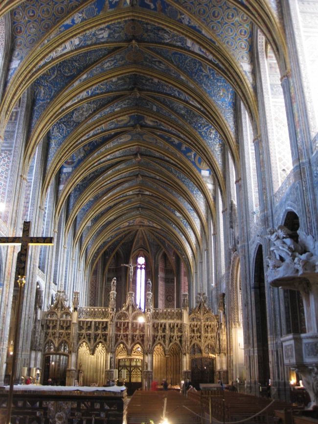 サント･セシル大聖堂。豪華です。