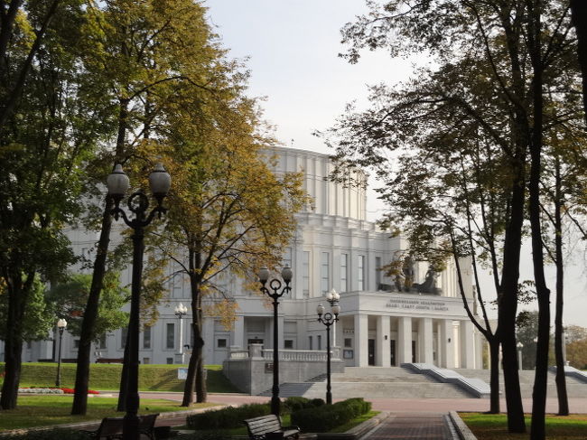 ん〜どこでしょうか。よくわかりませんがミンスクには公園がたくさんありました。