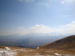 大観峰にて
阿蘇五岳が見えます。