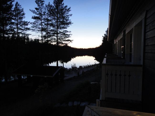 すっかり暗くなりましたが、やっとホテルに到着。今日は、ビール、ビール！