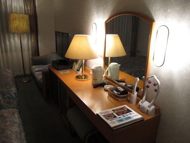 部屋の造りは至って普通のホテルの部屋と変わりません。