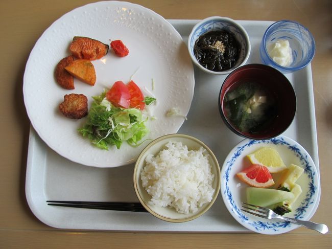 朝食は1階のレストランでバイキング方式の朝食です。