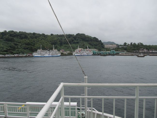 そろそろ桜島に到着です。