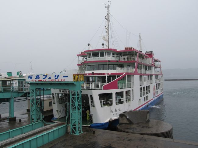 行きに乗ったサクラエンジェルに帰りも乗船です。