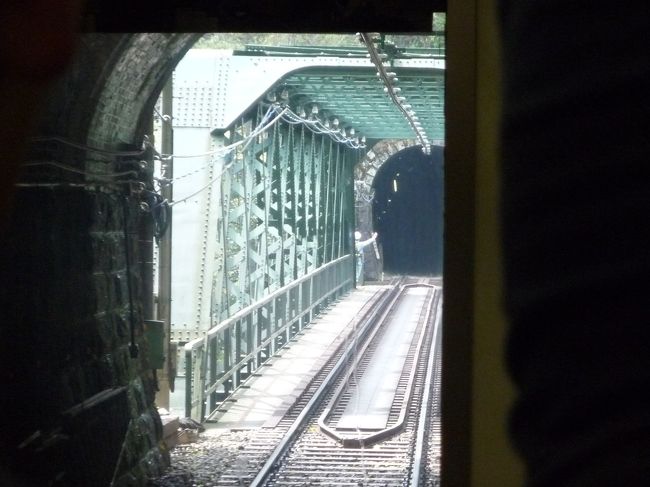 湯本に戻って、登山鉄道にのって強羅に向かいます。