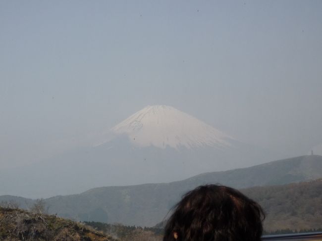 ロープウェイから富士山が！
