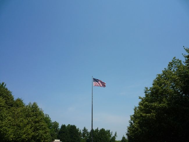 この島に相応しい星条旗☆