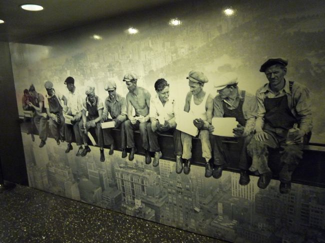 建設途中の写真。<br />恐っ！