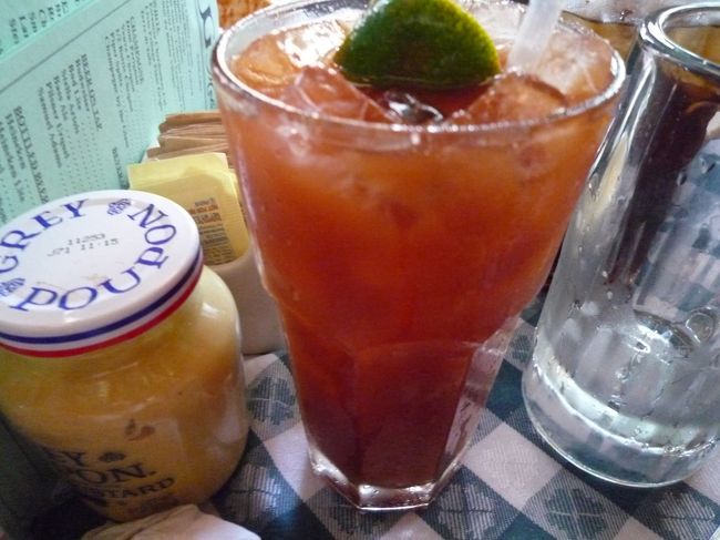 ブラッディーメアリーも追加！<br />ここのは超スパイシーでパンチが効いてたな〜