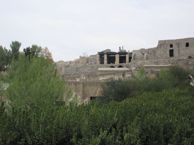 このあたりは港に近くて風景も良かったので金持ちの別荘があったようです。