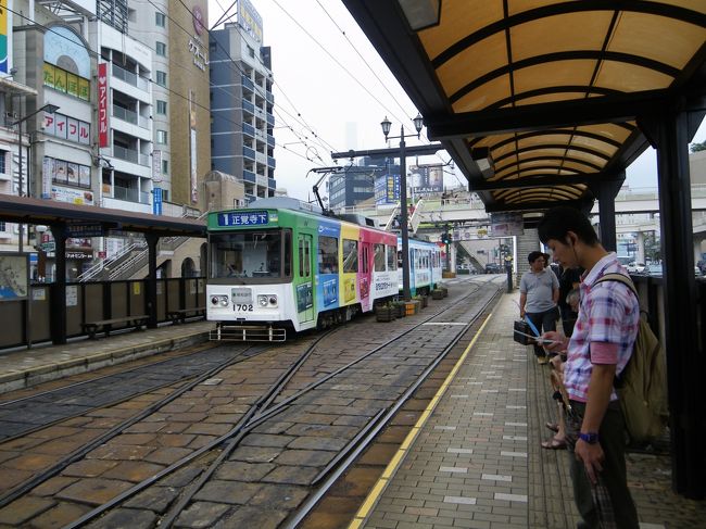 チンチン電車。とても安くて便利な乗り物。気に入りました。