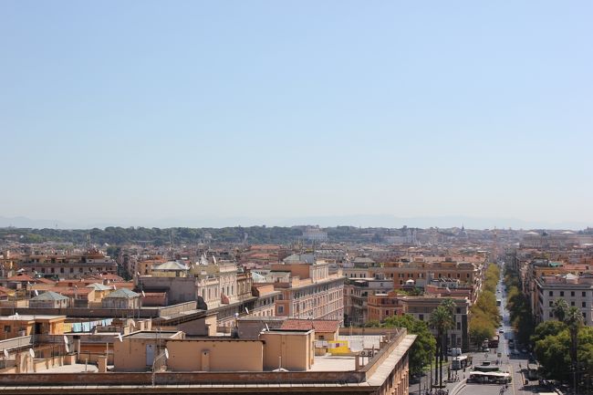 見晴らしよくてきれいー！<br />これぞヨーロッパってかんじの眺め。