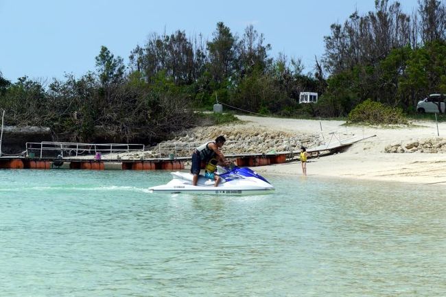 ビーチに戻ってきました