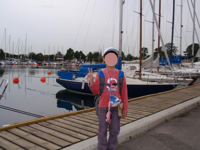 公園は海に面しているので、ヨットの停泊場所もあります。