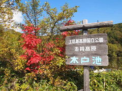 せっかく志賀高原まで来たので、
帰り道にところどころ途中下車。

木戸池

