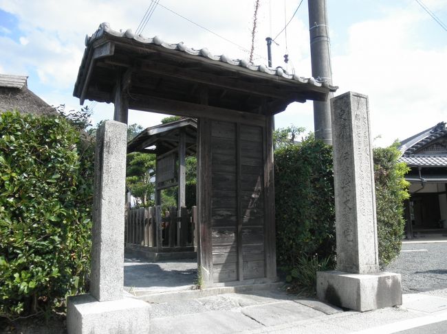 次に向かったのは「伊藤博文旧宅・伊藤博文別邸」。松陰神社の裏の細い路地を入ったところにあります。１日券の対象。無料駐車場あり。