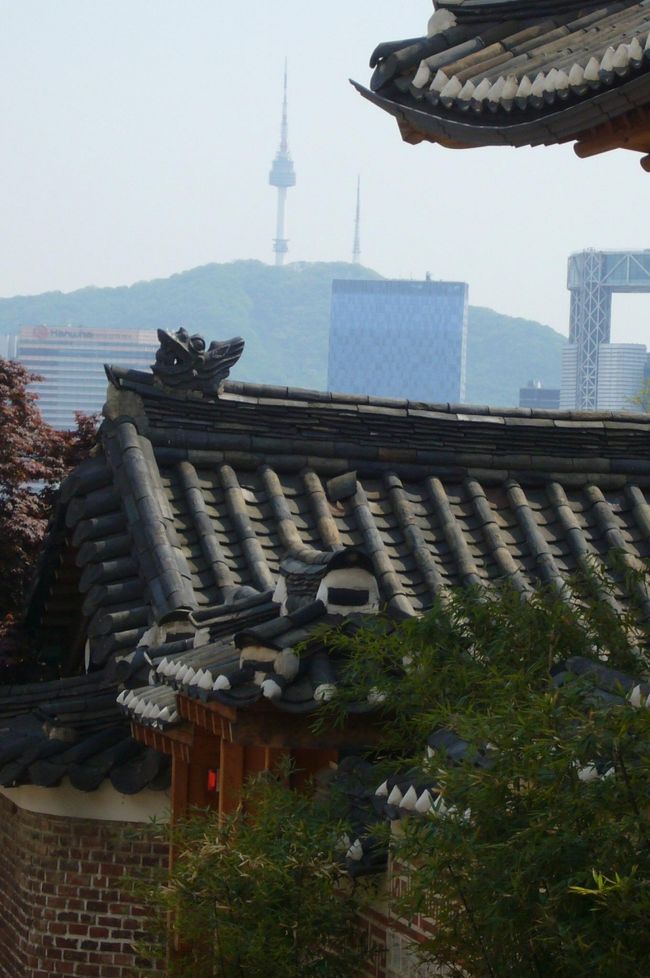 ソウルタワーが見えます！