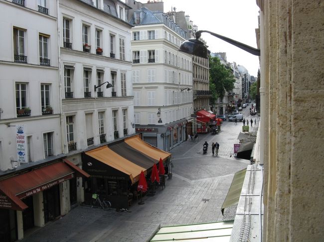 翌朝、前回と同じホテルからの光景。