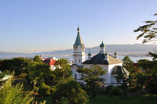 定番のアングルから。