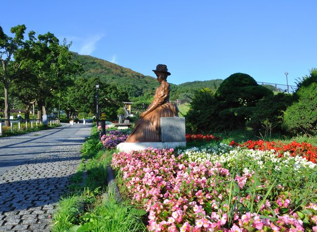 これも旧イギリス領事館前の坂。