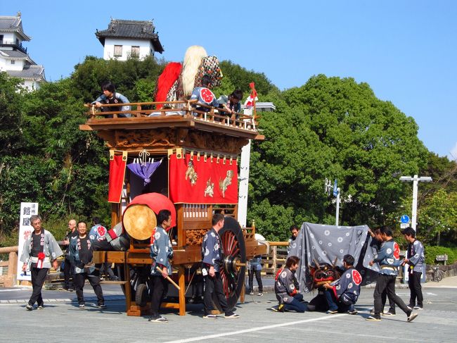 紺屋町の「木獅子」 <br />