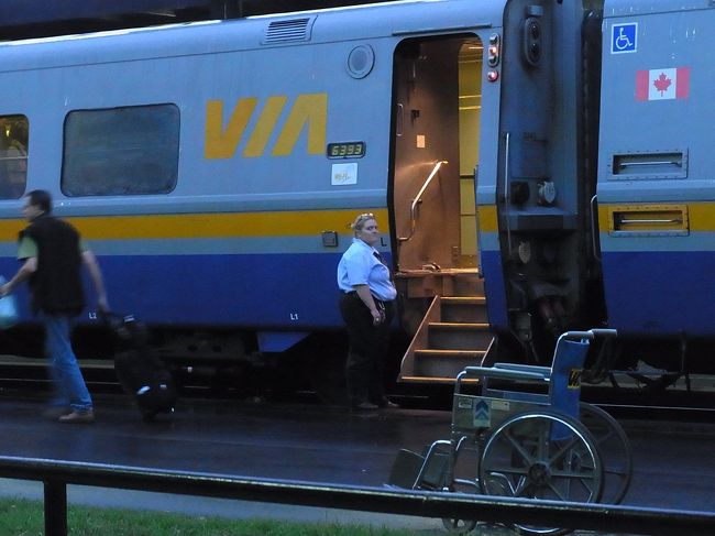 さあ、オタワに向けて乗り込みます。