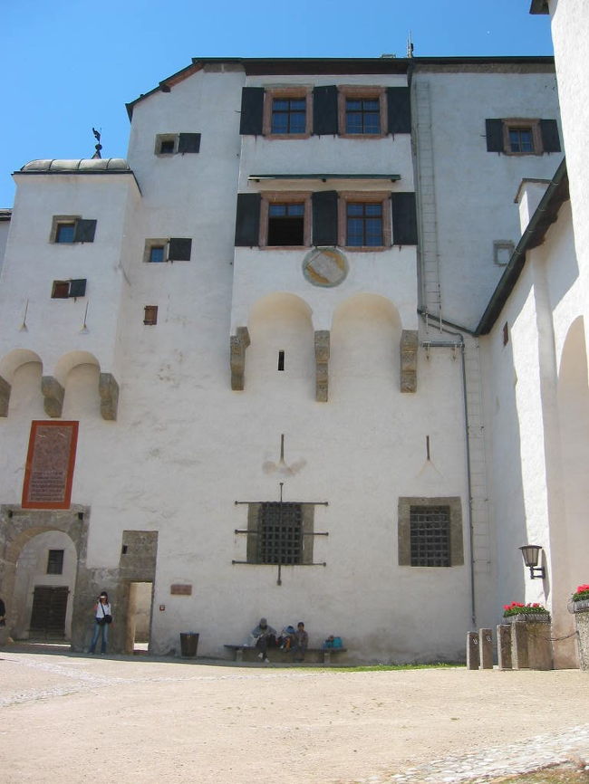 ザルツブルグ城内の風景