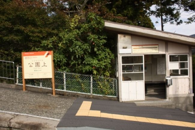 まずはケーブルカーで早雲山へ向かいます!