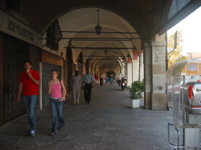 パドヴァのアーケードです。