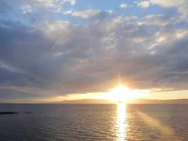 沈まない太陽。