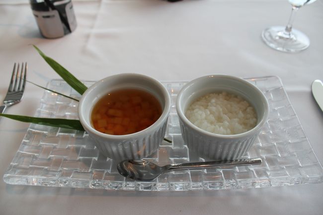 息子の離乳食。おしゃれに出してくれました♪