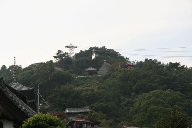 さ〜〜お腹も膨れた事だし前回はあまり回らなかった古寺周りでも！<br />天寧寺から千光寺を見て