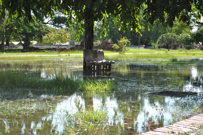 アユタヤの世界遺産も浸水