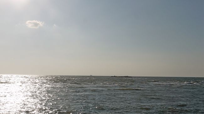 残念ながらサハリンは見えない．