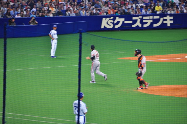 <br />原監督がピッチャーに話掛けてベンチへ