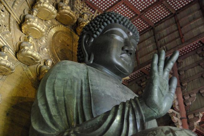 大仏殿内は撮影可能です。