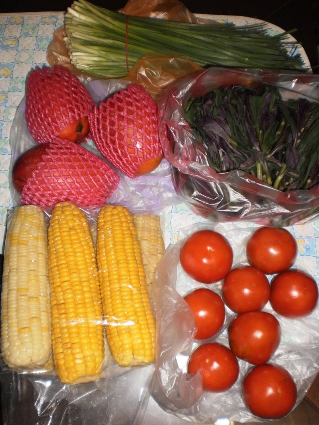 この日、お届けものが・・・。<br /><br />多謝(謝謝)。