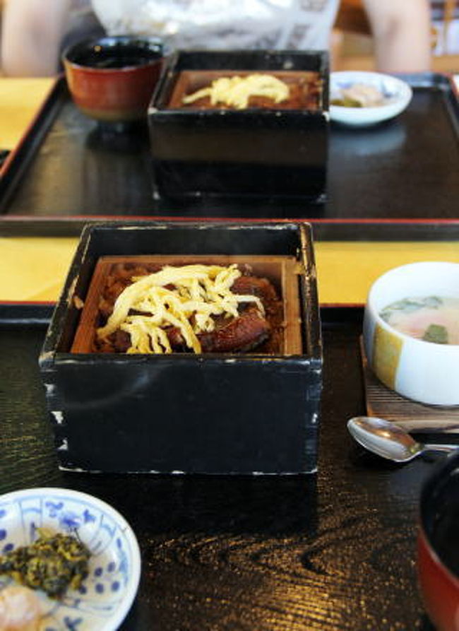 そしてこの庭園を眺めながらランチをいただくことにしました。<br />ここ柳川の名物は「鰻のせいろ蒸し」　<br />でも、さっき変なの食べたからお腹がいっぱい･･･(^^ゞ<br />悩んでいたら、お子様せいろ？だったかな？　それを勧められました。<br />ちょっと味見するにはちょうどいいです！　おいしかったです！<br /><br />柳川も満喫したので、博多に戻る途中にある太宰府天満宮へ向かいます。<br /><br />http://4travel.jp/traveler/t-nana/album/10615176/　につづく