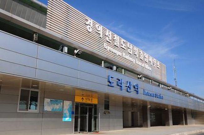 駅のホームにやってきました。