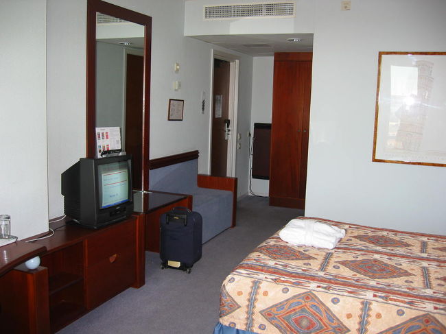 宿泊した部屋の様子です。