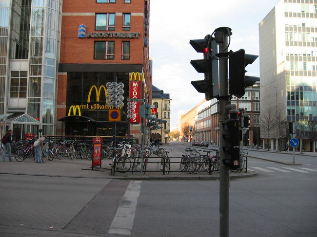 ホテルのエントランス付近