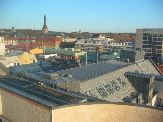 朝のホテルからの眺めです。