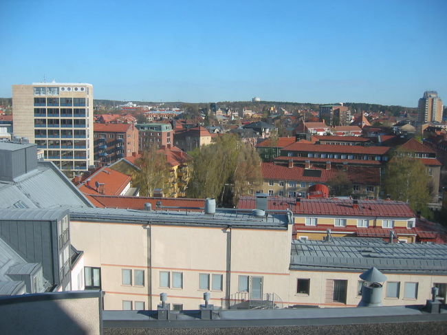 朝のホテルからの眺めです。