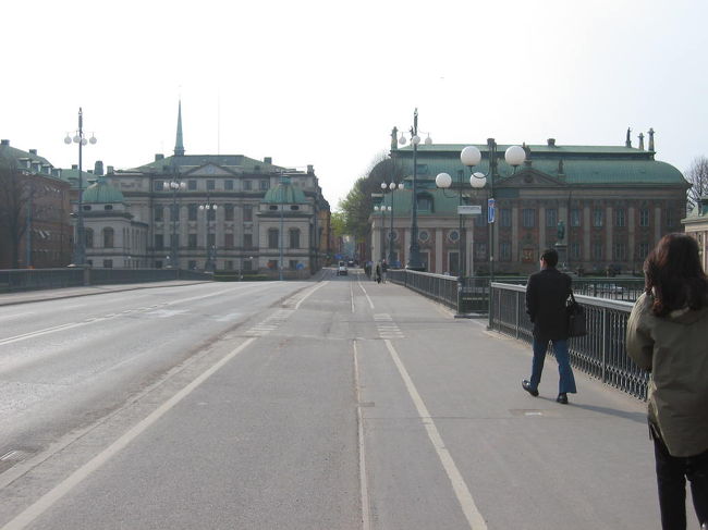 旧市街地が見えてきました。