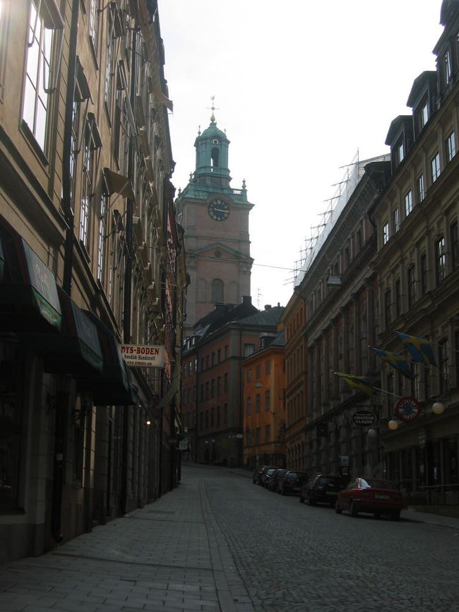 旧市街地（ガムラスタン）です。