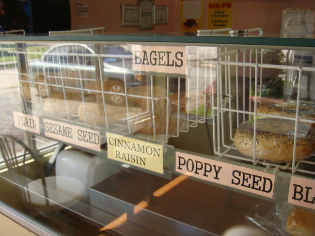 ベーグルもありました。